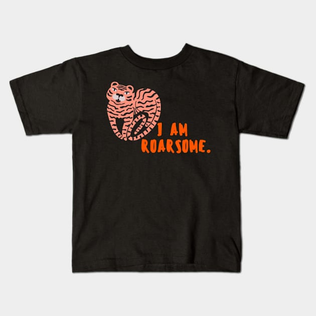 I am Roarsome Kids T-Shirt by BRIJLA